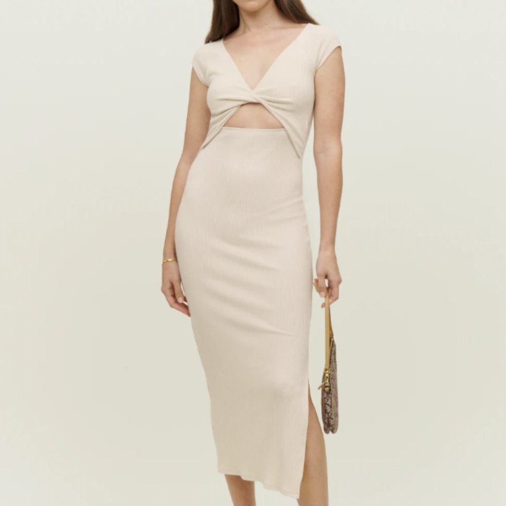 Reformation Faris Knit dress